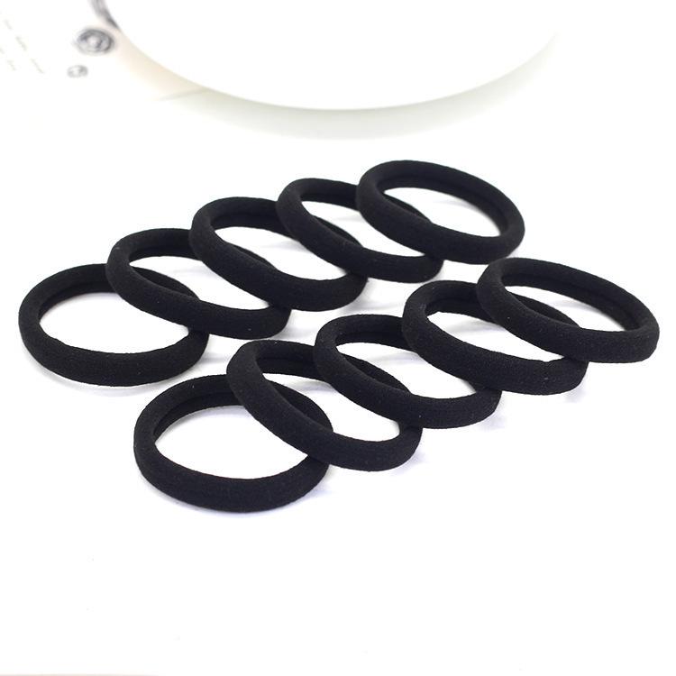 

Высокоэластичная черная резинка для волос для женщин – Прочная, бесшовная и нежная к волосам