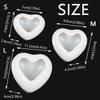 S/M/L Chocolate Baking Mold Heart Shape Love Heart Mold 3D Heart Cake Mold  Resin Crafts