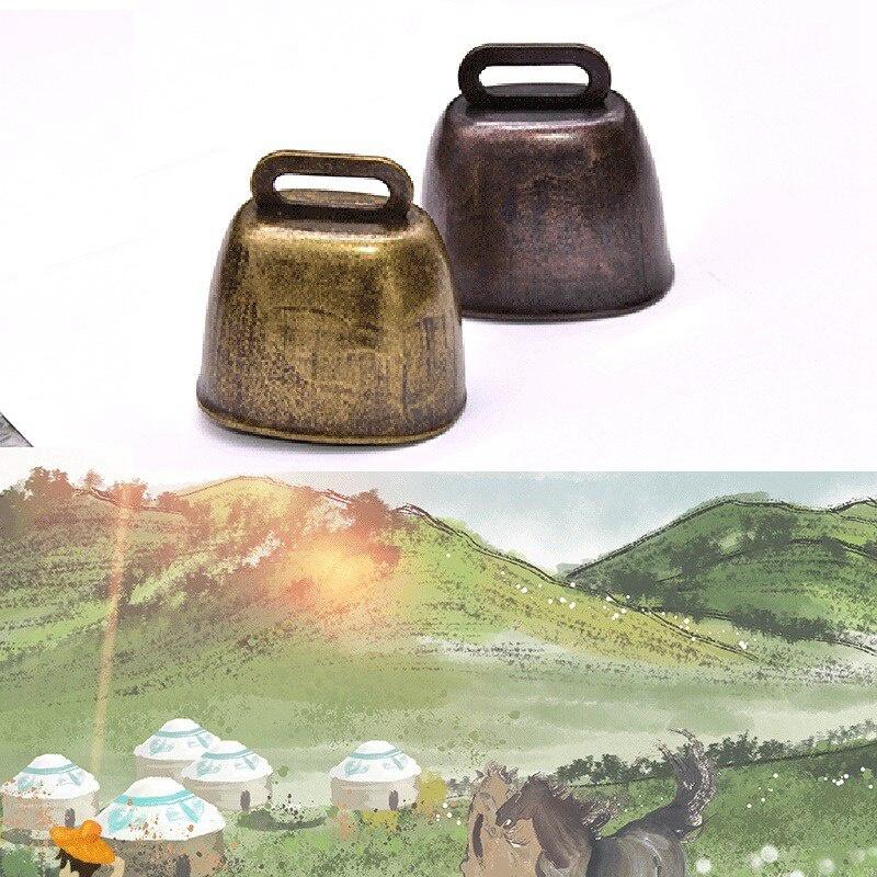 Cow Horse Sheep Grazing Copper Bells Thickened Cattle Sheep Copper Bells Loud Crisp Spread Farther Loud Prevent