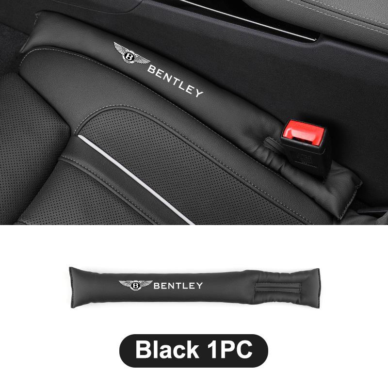 

2Pcs PU Leather Car Seat Gap Filler Plug Side Seam Leak-proof Strip For New Bentley Flying Spur Continental GT Bentayga Mulsanne