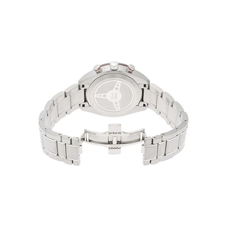 Tissot Relógio da Série T-Sport com Movimento a Quartzo Resistente à Água 100M Caixa de Aço Inoxidável com Mostrador Prateado Pulseira de Aço Inoxidável T100.417.11.031.00