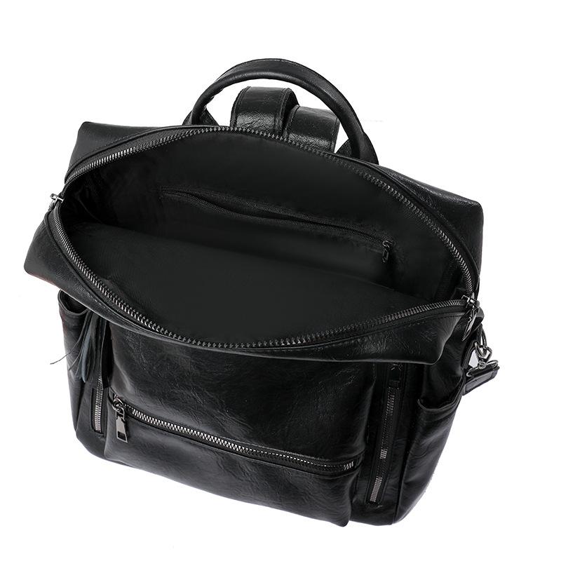 Backpack Backpack Women's Lightweight Retro Backpack, Large Capacity Backpack