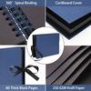 8.5x11.5 Inch DIY Photo Album Vintage Scrapbook Kit for Wedding Family Travel