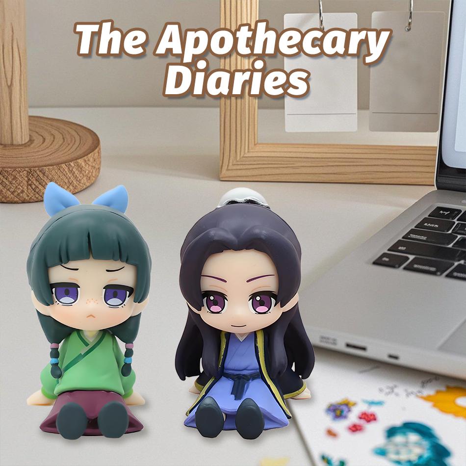 6cm Maomao Jinshi Action Figure Jinshi Statue Pvc Model Collection Action Figures Mini Cute Maomao Figurine Doll Gifts