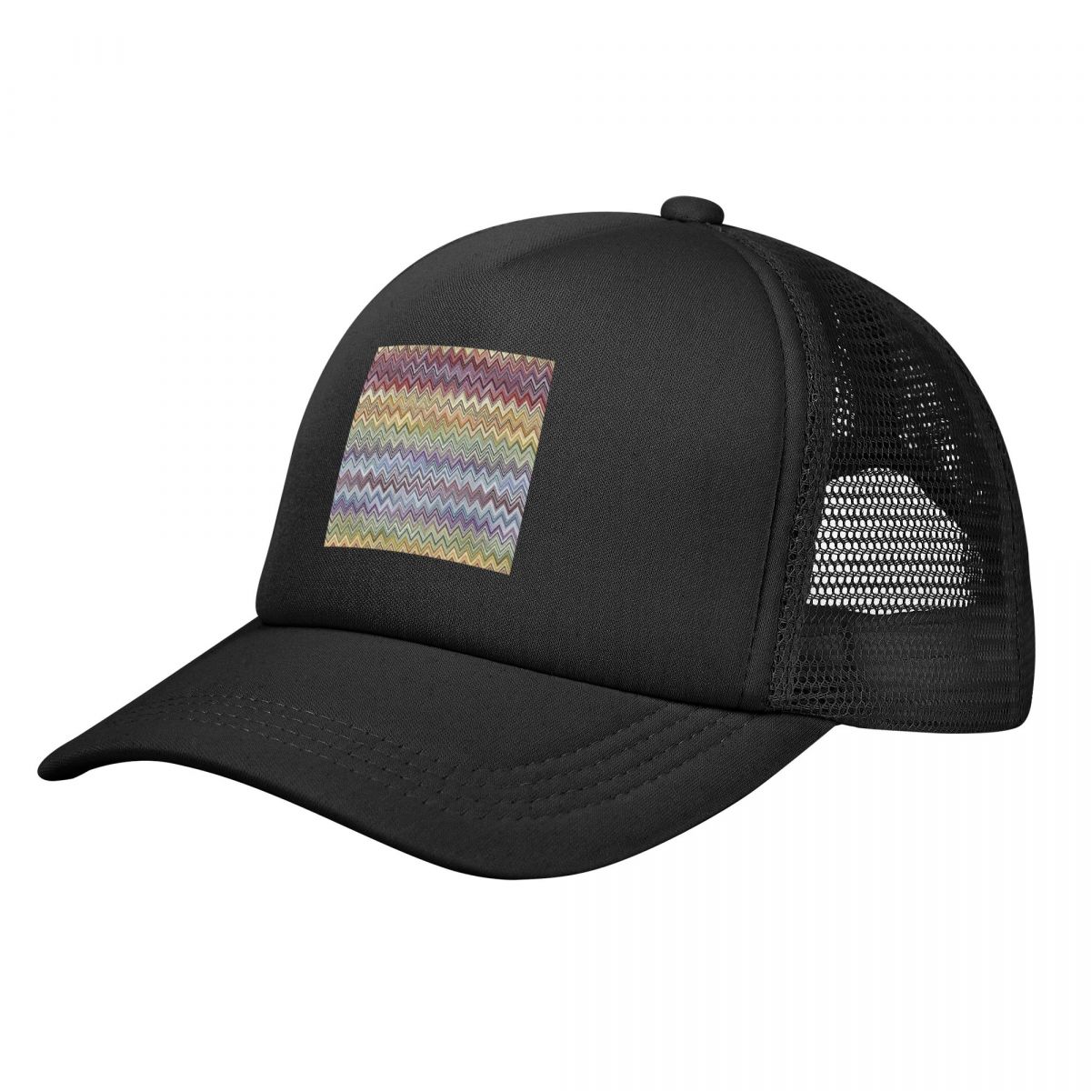 

Zig Zag Multicolor Home Decor No 03 Baseball Caps Sunshade Outdoor Cap Quantity:1