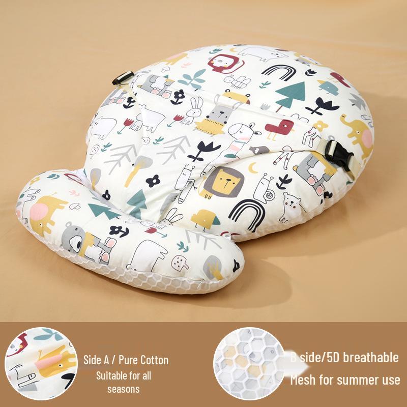 Breastfeeding & Nursing Pillow - Postpartum Support, Backrest, Side-Lying Baby Feeding Cushion