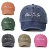Retro Letter Embroidered Baseball Cap Big Headed Duck Tongue Hat Summer Outdoor Sports Men's Women's Adjustable Caps Hip Hop Hat