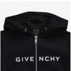 Givenchy H15352 09b Archetype Logo Print Kids Zip Up Hoodie