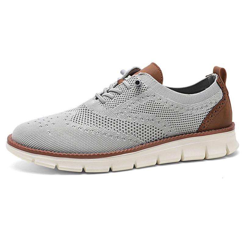 

2025 Men s Large-Size Casual Brogue Loafers with Trendy Carved Design 42