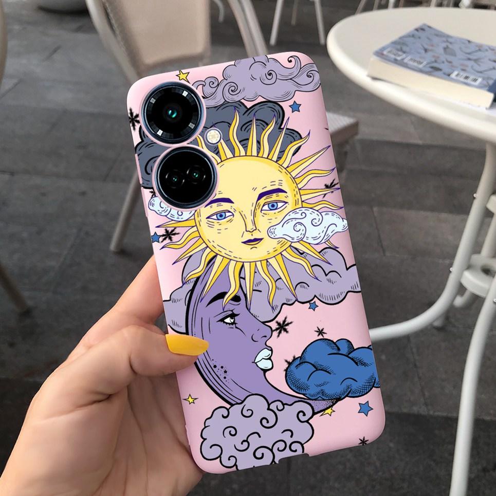 For TECNO Camon 19 Neo Case Cartoon Boy Child Fashion Phone Case Back Cover For Tecno Camon 19 Pro Camon19 Matte Soft Bumper Bag