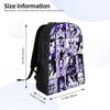Nico Robin Anime Backpack Cartoon Travel Bags 3D Printed Casual Daypacks-SYS187
