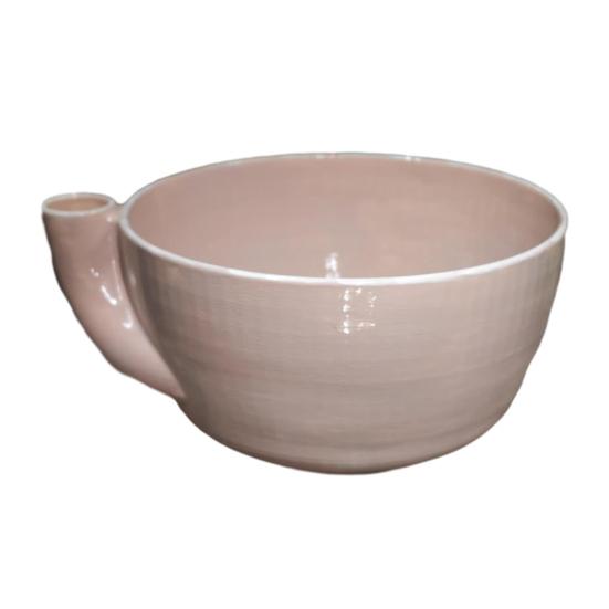 Self Spinning Washer Strawberries Vortex Cleaning Bowl for Berry Blueberries Swirl Design розовый