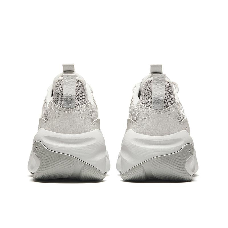 Anta Trendy Versatile Breathable Lightweight Low-Top Casual Shoes Men sneakers Cloud-Gray 112438813R-1