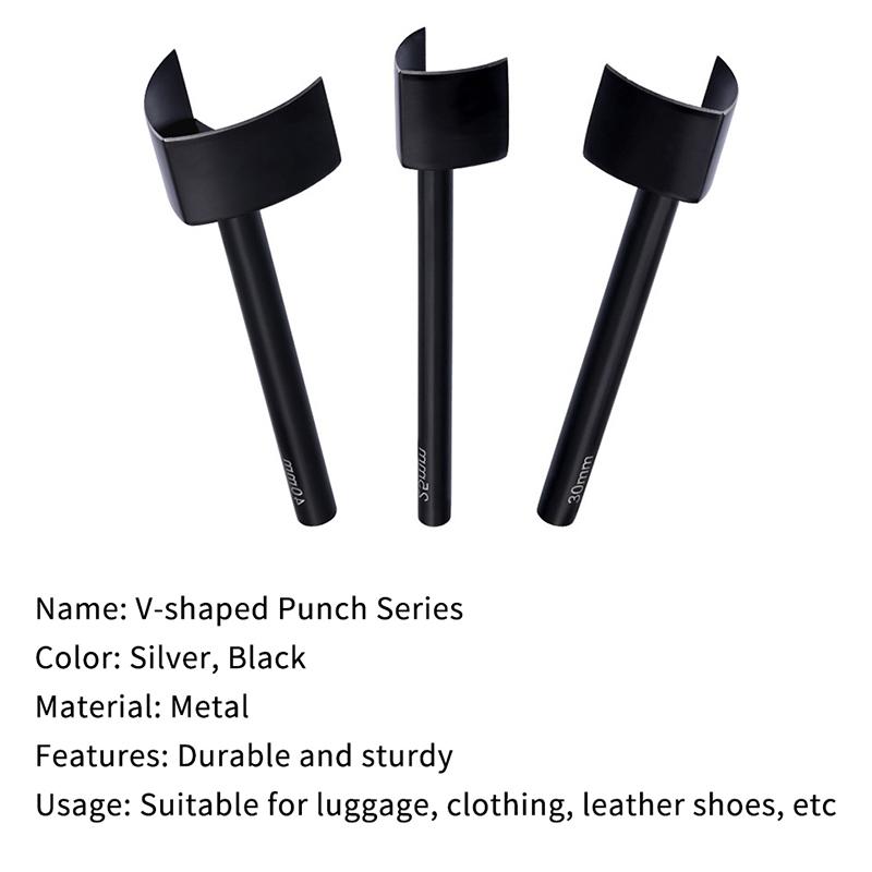1Pcs Sword-Tail-Shaped Leather End Cutting Punch Press Tool, Diy Belts/Watch Cutting Molds, Other Handicraft Processing Tools