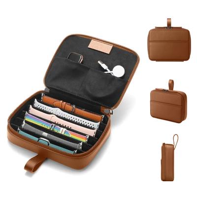 Elegantní PU pouzdro na řemínek na hodinky Perfektní řešení Kompaktní lehká taška pro organizaci náramku pro Airpodspro