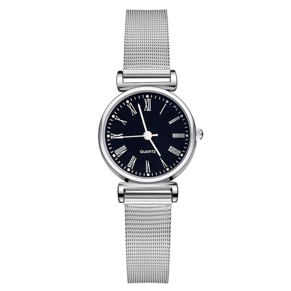 Preppy Style Women's Quartz Watches with Mesh Strap
