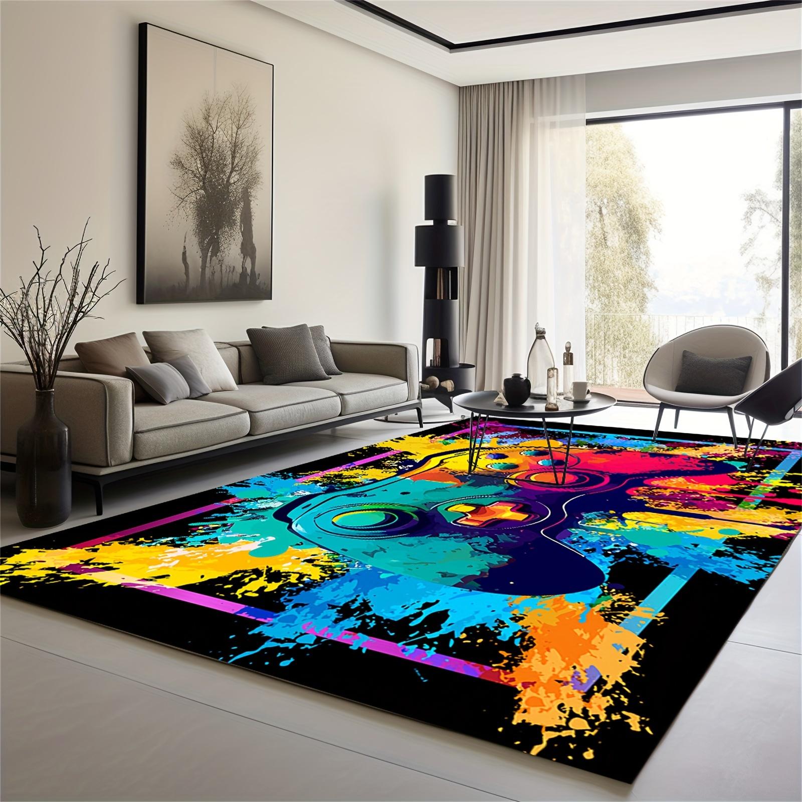 

Килимок для ігрової кімнати для хлопчиків Нековзний Ідеальний для спальні вітальні ігрової зони Декор Міцний Легкий у догляді Підходить для Дня матері Дня батька 50x80cm20x31in