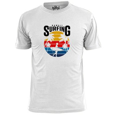 Mens Hawaii Surfing Logo T Shirt Wipeout