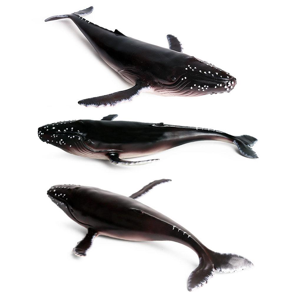 Simulation Marine Animal Model Whale Shark Big Humpback Whale Toys
