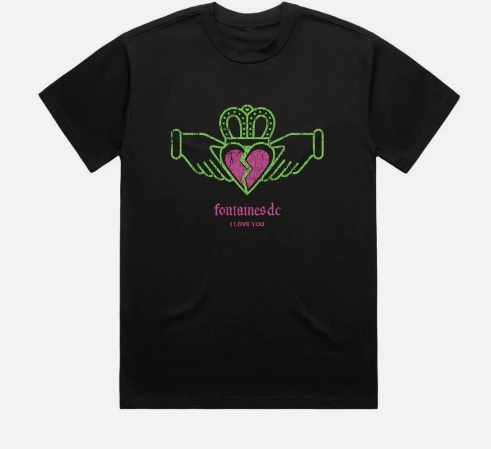 Fontaines DC I Love You Romance Tour 2025 T-shirt L