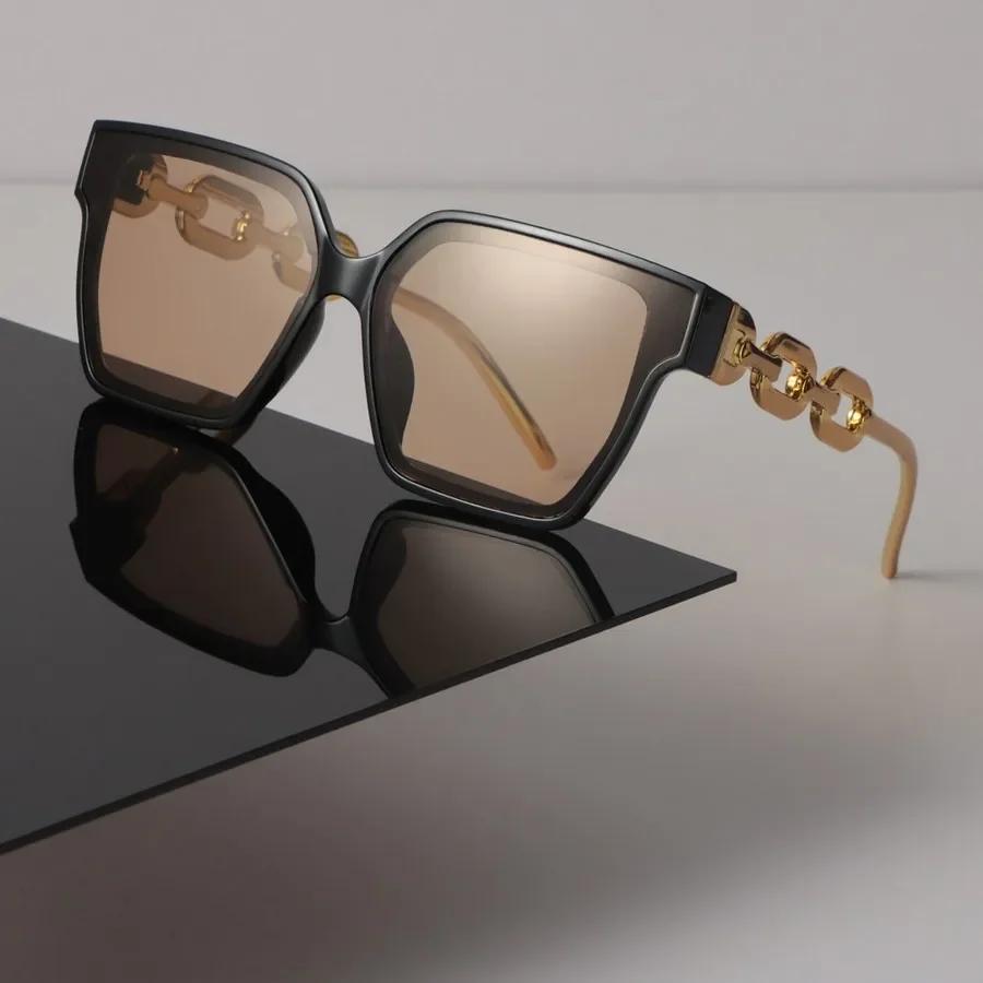 Modne Okrągłe Okulary Damskie Męskie Retro Luksusowe Minimalistyczne Stylowe Okulary Casual Osobowość