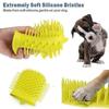 Dog Paw Cleaner Cup Pet Foot Washer Cleaning Brush Massage Grooming For Puppy Cats Multi-color optional