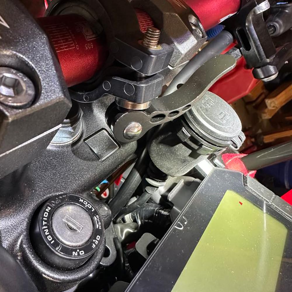 USB Power Kit (2 Port Type/Type-C / USB) Compatible with Honda CRF250L/(S) MD47 2021-