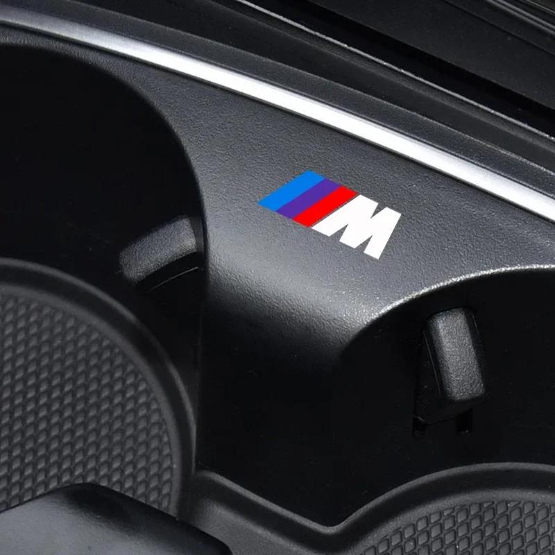 2025 Hot Car Badge Interior Decals Sticker Emblem Accessories For BMW 50th Kith F30 F10 E90 E46 E60 E70 E39 E36 E87 X7 E92 E91 E