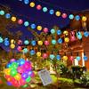 LED Bubble String Lights Battery Powered Fairy Lamp Holiday Lighting Garland for Christmas Indoor Wedding Room Party Decoration