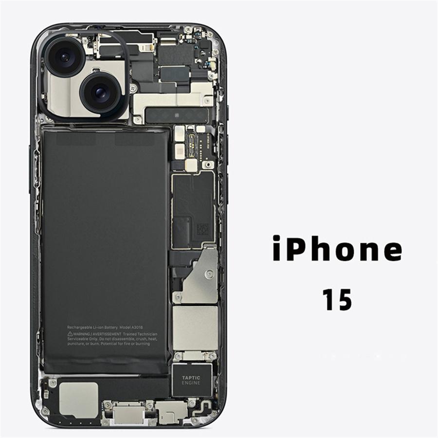 

Для iPhone 11 12 13 14 15 16 Pro Max SE X XS XR 6 6S 7 8 Plus Демонтаж мобільного телефону Задня плівка Наклейка 15