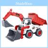 Inertia Plastic Durable Excavator Children Toy With Simulated Functionality