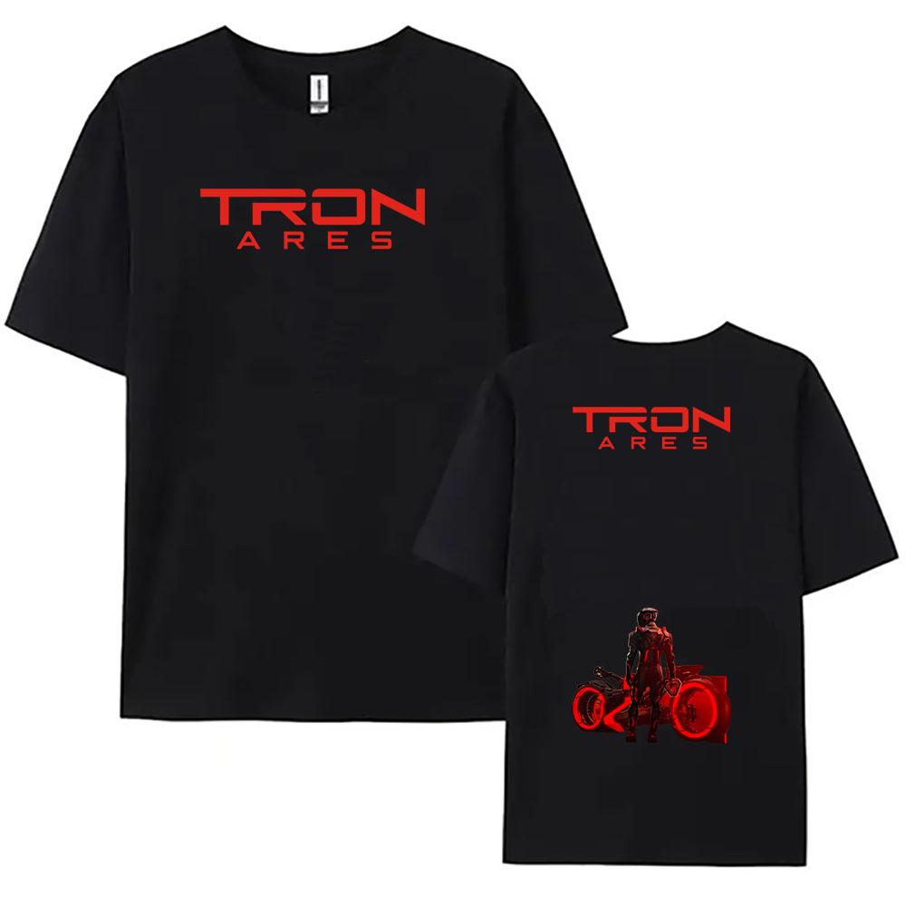Film TRON Ares T-shirt Rockband Nine Inch Nails NIN T-shirts Bomull Lös Kortärmad Damkläder Streetwear Grafiska T-shirts