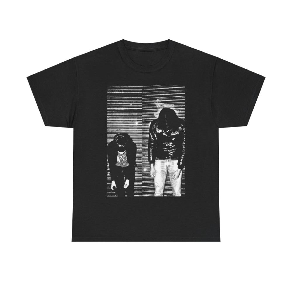 Crystal Castles Album Cover Tshirt Album Tour Merchandise Couple Casual Loosefitting Streetwear Shirt Oversized T Shirt