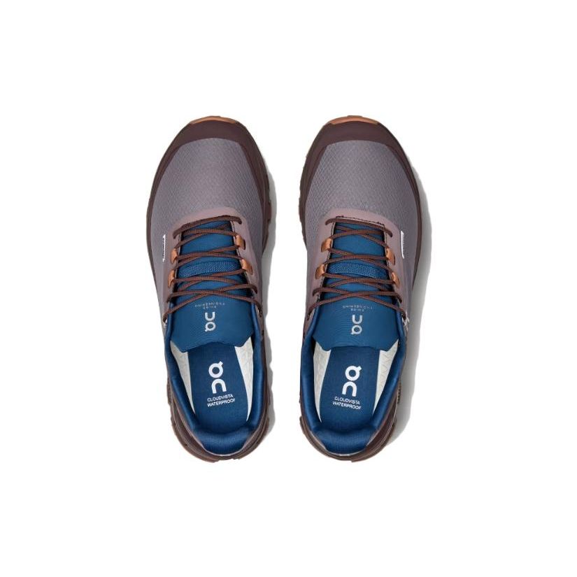 On Running Cloudvista Waterproof Zinc Grape (Womens) Women Sneakers 74.98057