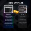 BOMGE DJ Audio Mixer with 48V Phantom 5V Power and 99 DSP Echo Effects for Live and Podcasts 6-Channel MP3, USB, Bluetooth, Power, Supply,