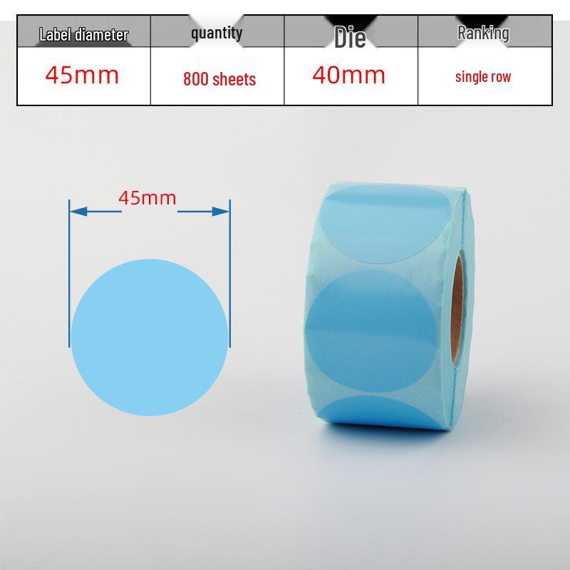 Waterproof Adhesive Thermal Barcode Stickers - Various Sizes