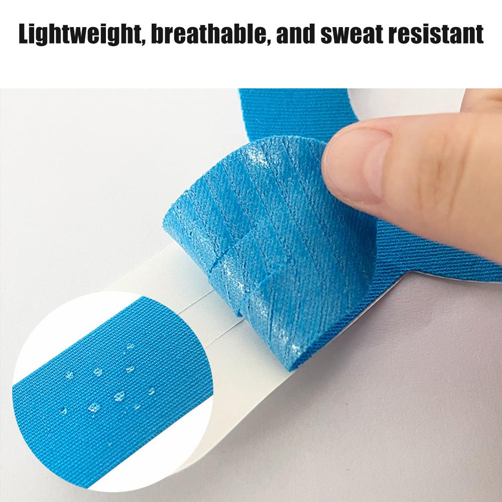 5Pcs Kinesiology Tape For Knees, Knee Support Tape, Precut Knee Tape For Knee Stability, Athletic Tape, Kinetic Tapes For Knees