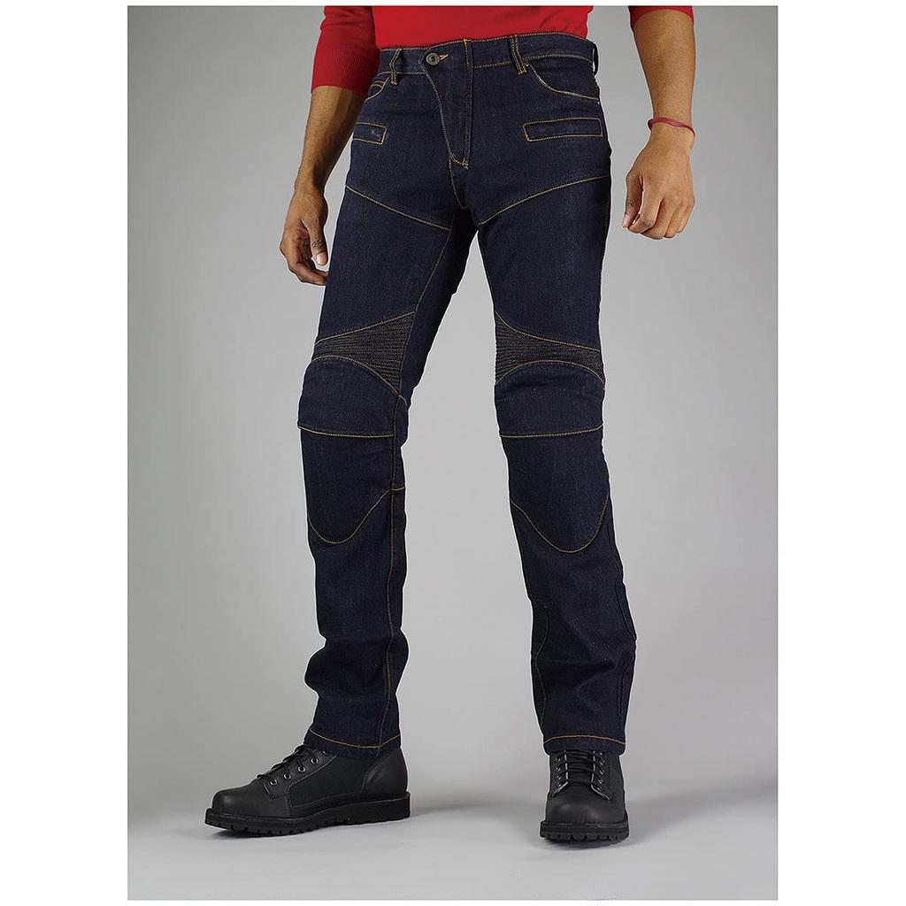 KOMINE Super Fit KV Denim Jeans for Deep Size M PK-7183 Men, Indigo,