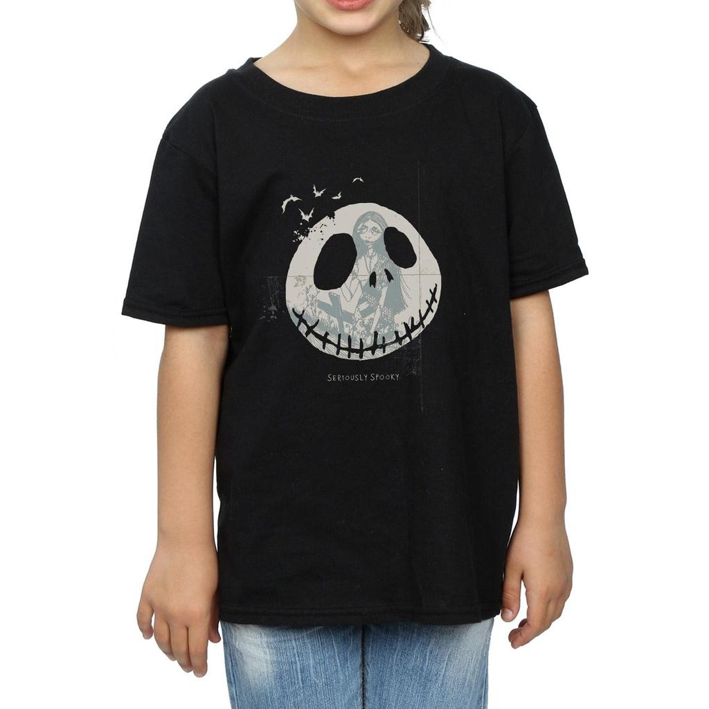 Disney Girls Nightmare Before Christmas Seriously Spooky Cotton T-Shirt