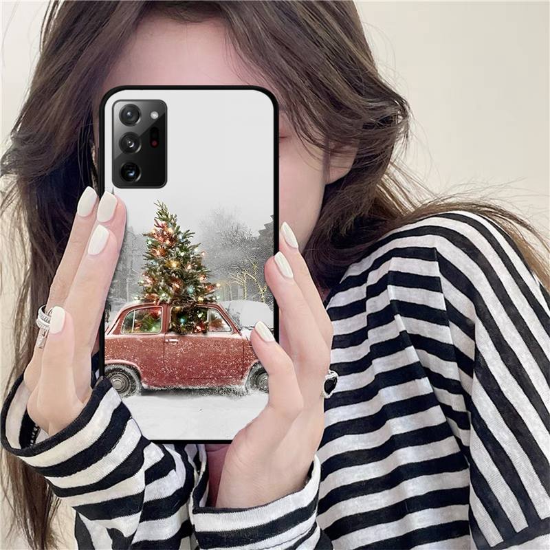 New Year Christmas Phone Case for Samsung Note 20 Ultra 10 pro lite plus 9 8 5 4 3 M 30s 11 51 31 31s 20 A7