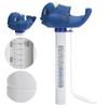 Cartoon Animal Shaped Floating Thermometer for Swimming Pools Sauna Spa Accessories Blue