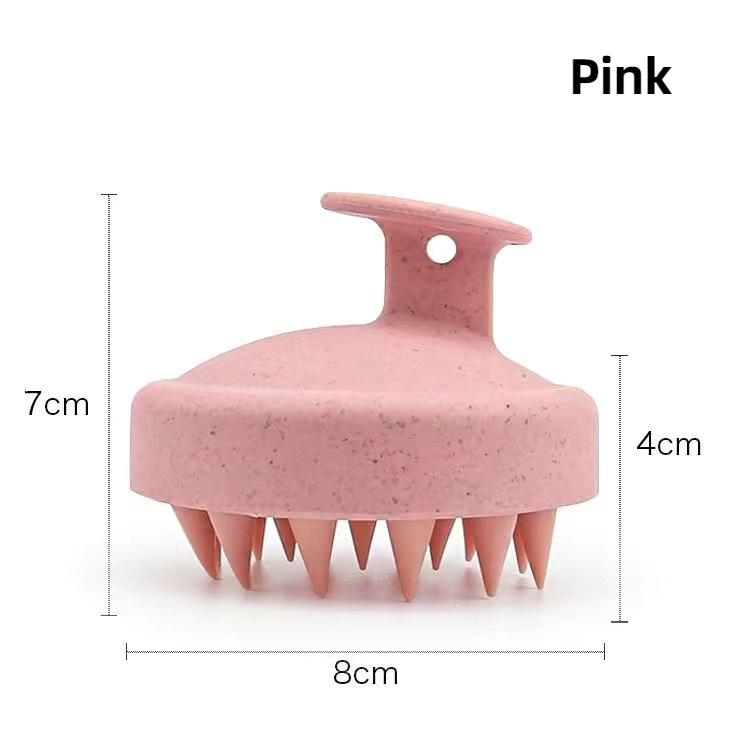 Silicone Shampoo Brush Body Massage Brush Bath Shower Brush Salon Hairdressing Tool Scalp Massage Comb Hair Washing Comb