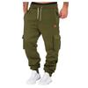 Men'S Sports Pants Running Pants Outdoor Pocket Work Pants Casual Pants
