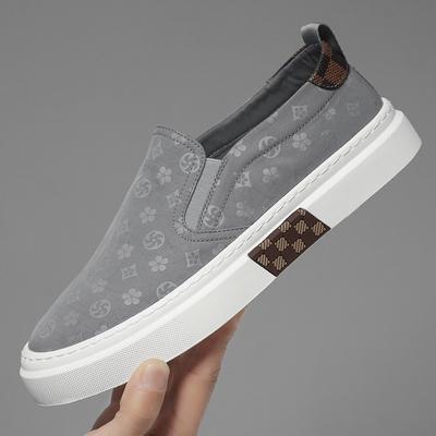 2025 Summer New Breathable Canvas Shoes Men's Versatile Casual Shoes Men's Board Shoes Overfitting Men's Shoes Thin Men's Cloth Shoes