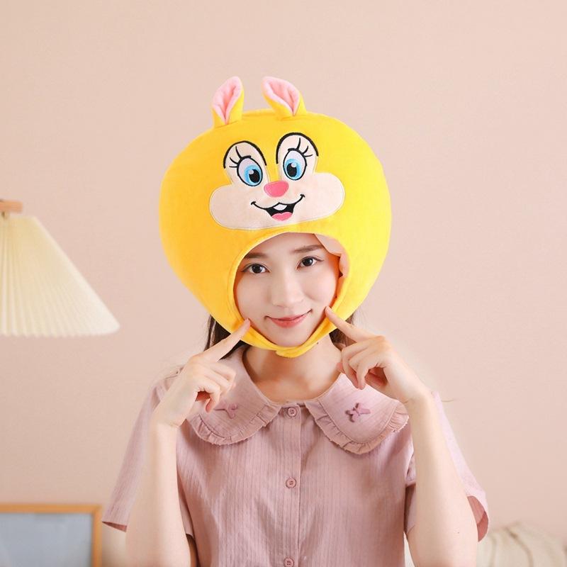 

Милый маленький головной убор белки, шляпа, фотореквизит, фотореквизит, мультяшный головной убор, реквизит для выступления 35*33CM0.16kg