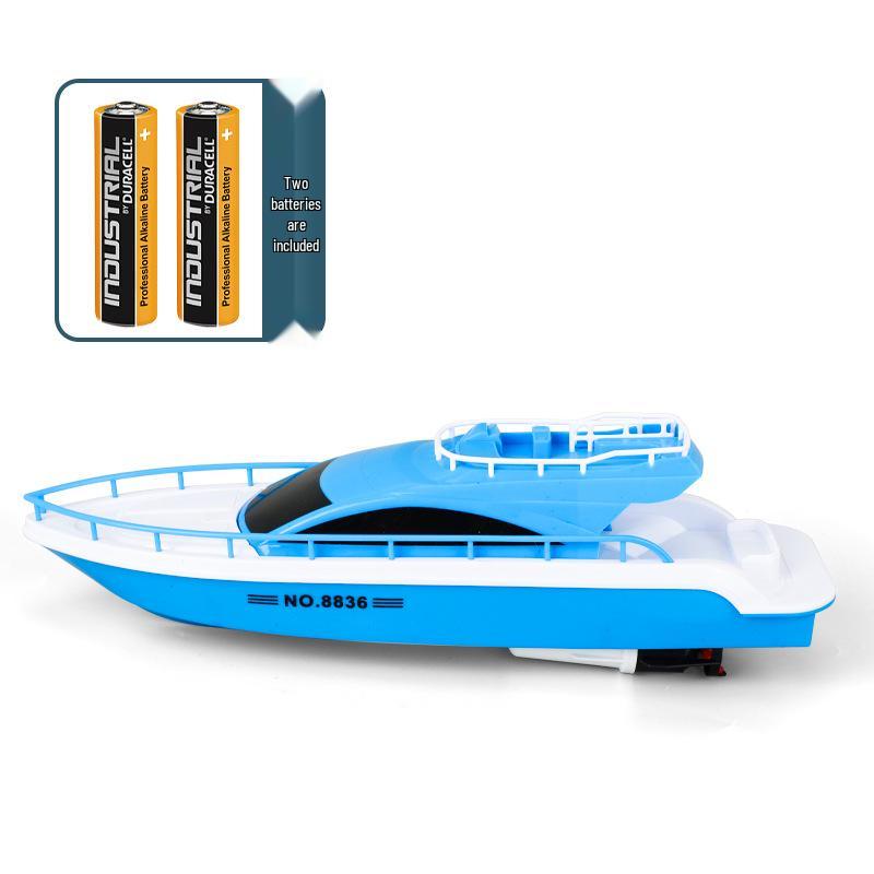 Kids' Electric Speedboat Toy: Water-Ready Yacht Model for Bath Time Fun