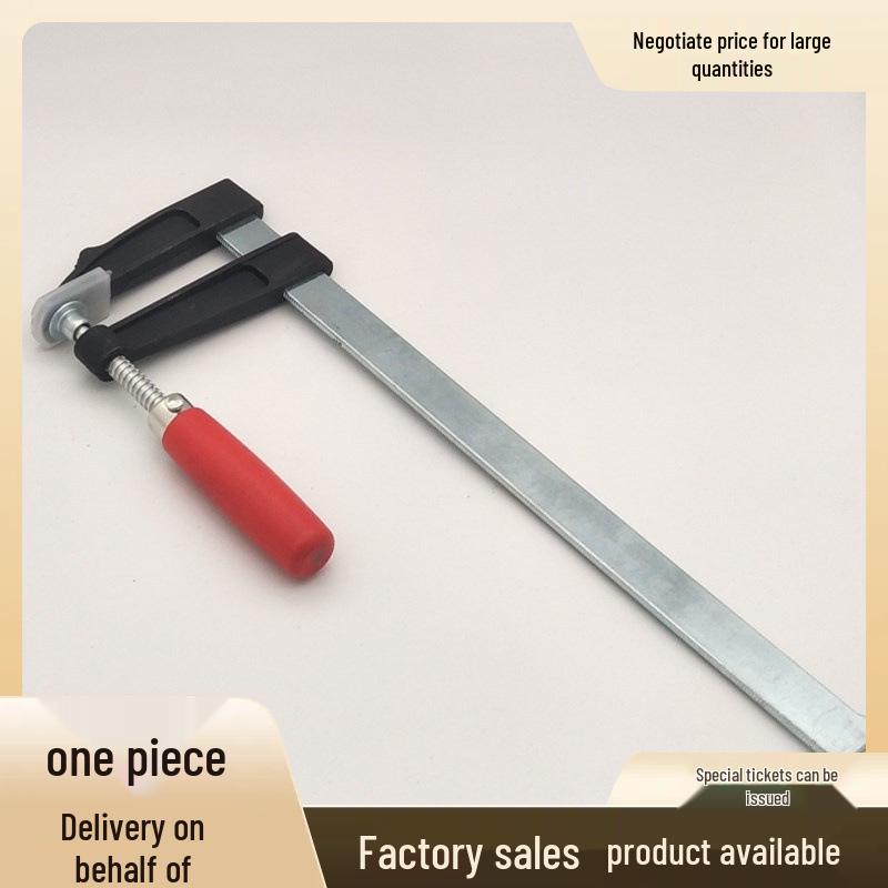 

Adjustable Wooden Handle Fixed Clamp 50*150-120*2000 Type F Woodworking Clamp 994, Red Handle F Clamp 50*150, 100pcs, 0.24kg