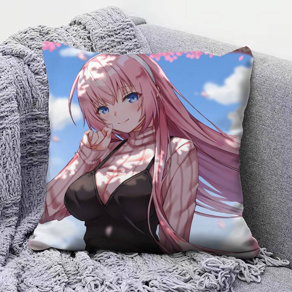 Klasės elito anime mergaitė Pagalvės užvalkalai Namų sofos pagalvės užvalkalai ir Dekoratyviniai individualūs