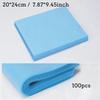 100Pcs Nail Vacuum Clean Collector Filter Paper Set 20*24cm Dustproof Replace Filters Disposable Manicure Machine Dust Accessory
