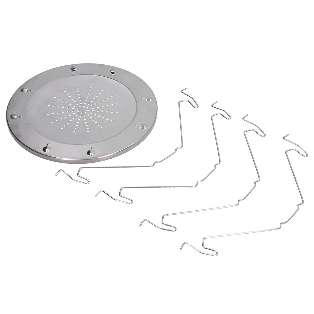 Folding Camp Stove Toaster Stainless Steel Camping Toaster Rack Holder for BBQ Party Outdoor Picnic